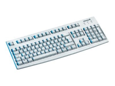 CHERRY G83-6104 - Tastatur - USB - USA - Hellgrau