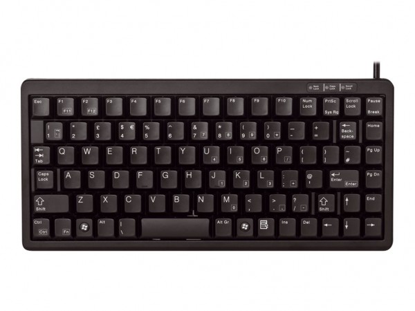 CHERRY ML4100 - Tastatur - PS/2, USB - QWERTY - USA - Schwarz