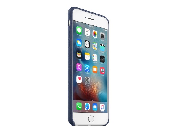 Apple - Hintere Abdeckung für Mobiltelefon - Leder - Mitternachtsblau - für iPhone 6 Plus, 6s Plus