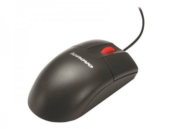 Lenovo ThinkPlus - Maus - optisch - 3 Tasten - kabelgebunden - USB