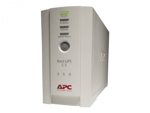 APC Back-UPS CS 350 - USV - Wechselstrom 230 V - 210 Watt - 350 VA - RS-232, USB