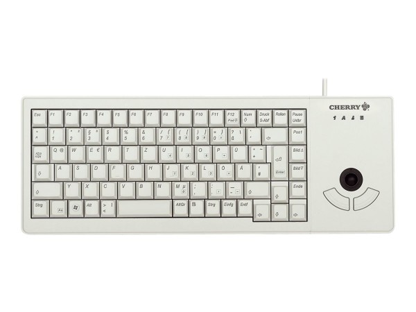 CHERRY XS G84-5400 - Tastatur - USB - USA - Hellgrau