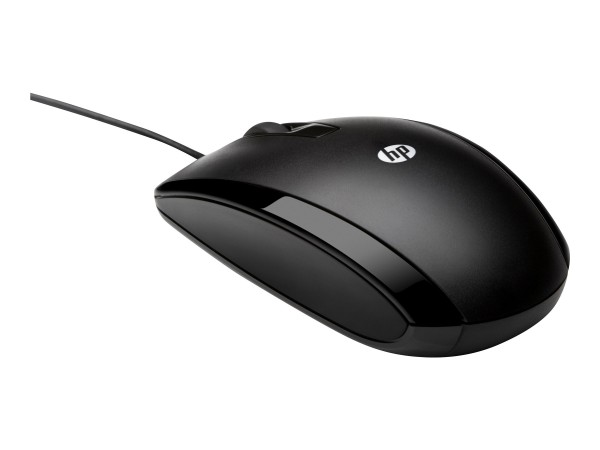 HP X500 - Maus - rechts- und linkshändig - optisch - 3 Tasten - kabelgebunden