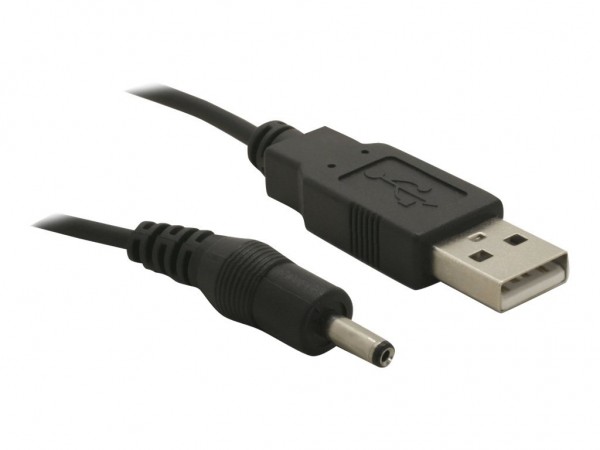 DeLOCK - USB- / Stromkabel - Gleichstromstecker 3,5 x 1,35 mm (M) bis USB (M) - 5 V - 1.5 m - für P/