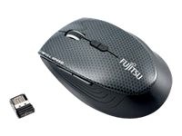Fujitsu WI910 - Maus - optisch - 7 Tasten - kabellos - 2.4 GHz
