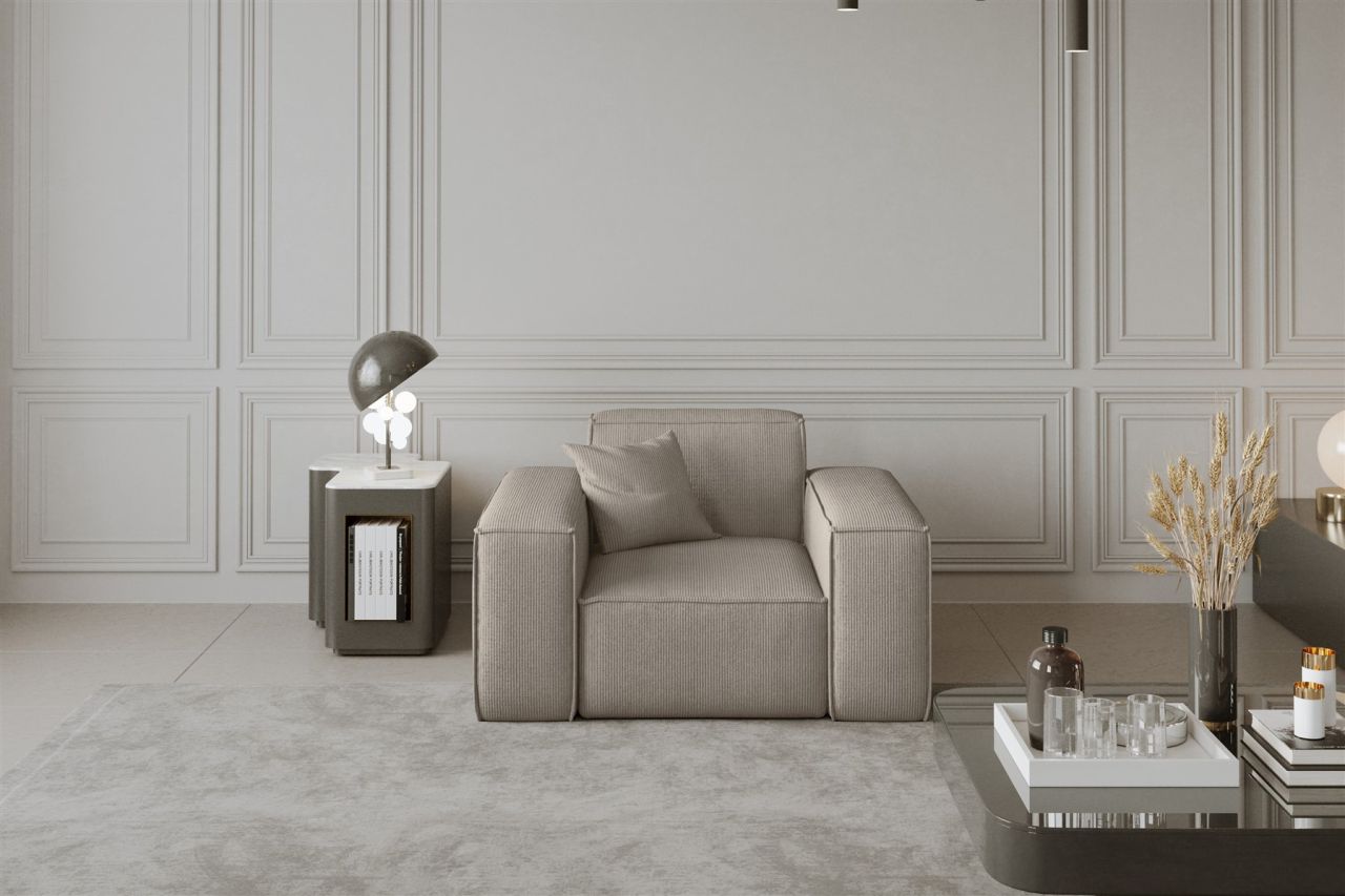 Sessel ersessel CELES in Stoff Scala Beige