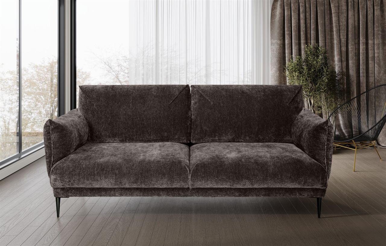 Sofa ersofa MADISON 3-Sitzer in Stoff Dress Me Braun