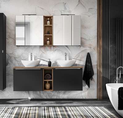 Verwandeln Sie Ihr Badezimmer in eine Oase der Entspannung mit unserem exquisiten Badezimmer Set 2-teilig