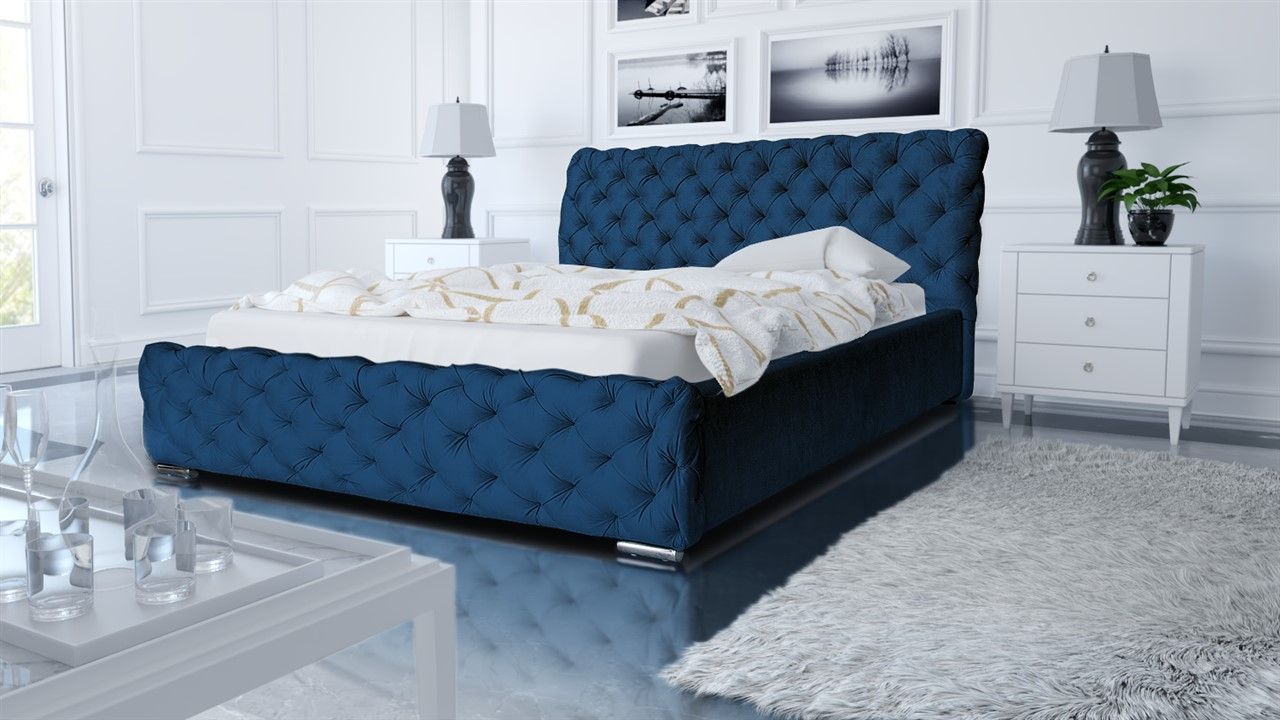Polsterbett Bett Doppelbett ALDO 140x200cm inkl.Bettkasten