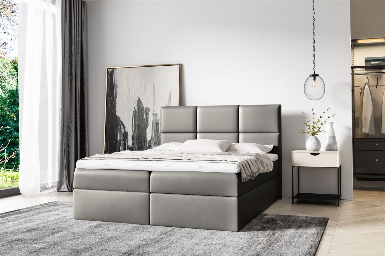 Boxspringbett Schlafzimmerbett OLIVIA 120x200cm in div. Farbvarianten
