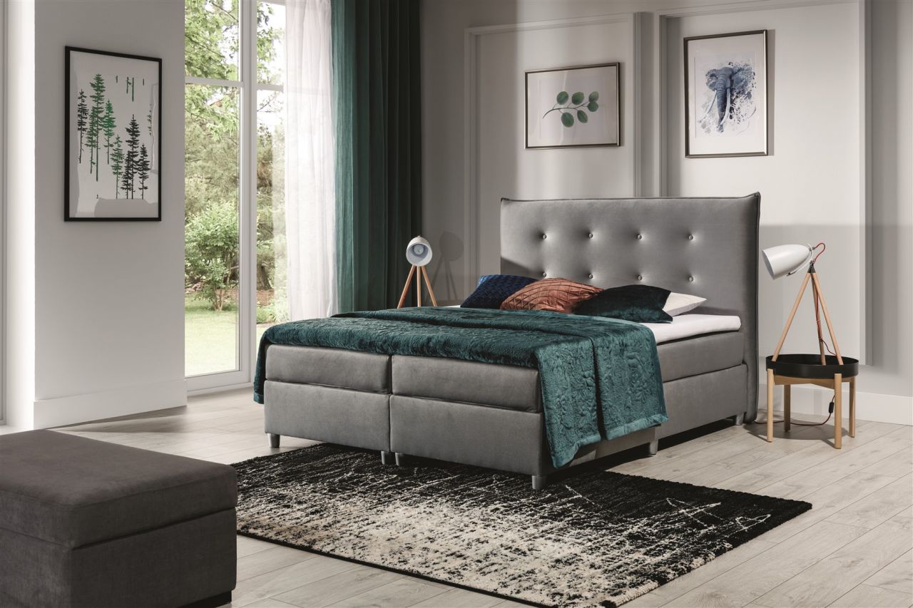 Boxspringbett Schlafzimmerbett RITA 120x200cm