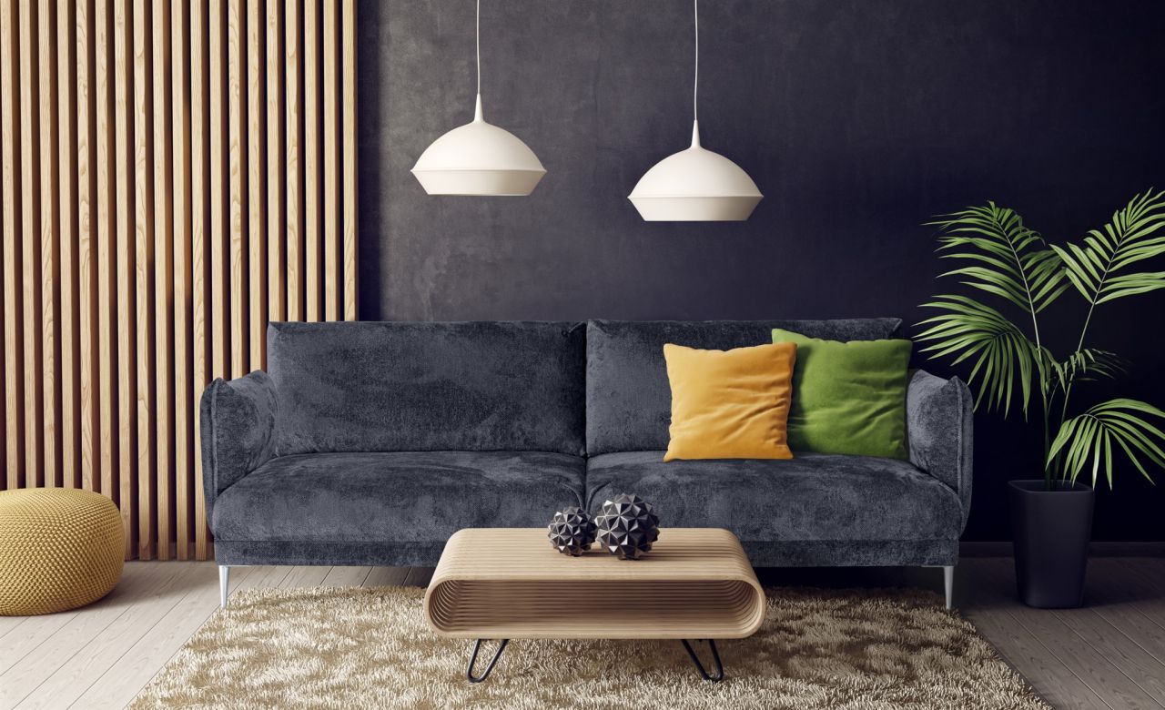 Sofa ersofa MADISON 3-Sitzer Stoff Tender Way Blau