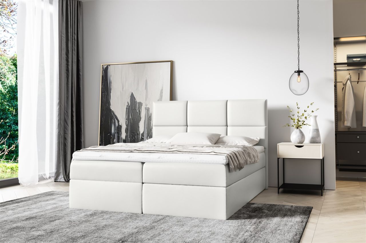 Boxspringbett Schlafzimmerbett OLIVIA 120x200cm in div. Farbvarianten