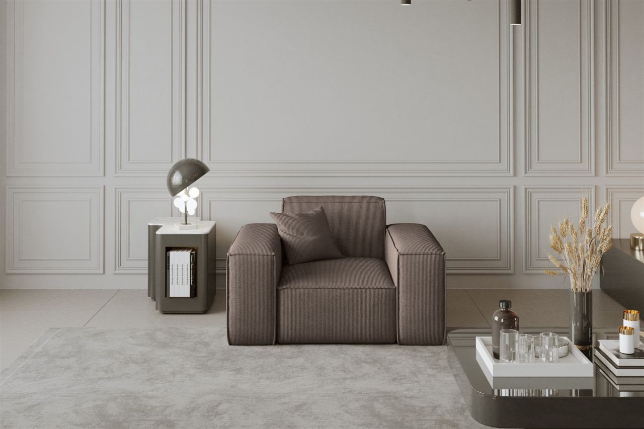 Sessel ersessel CELES in Stoff Scala Taupe