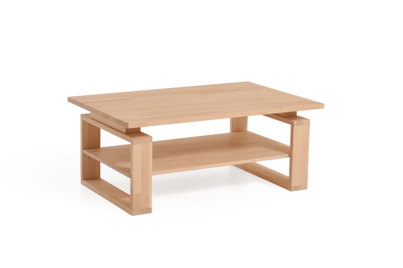 Couchtisch Tisch ANIBAL Buche Massivholz 120x80 cm