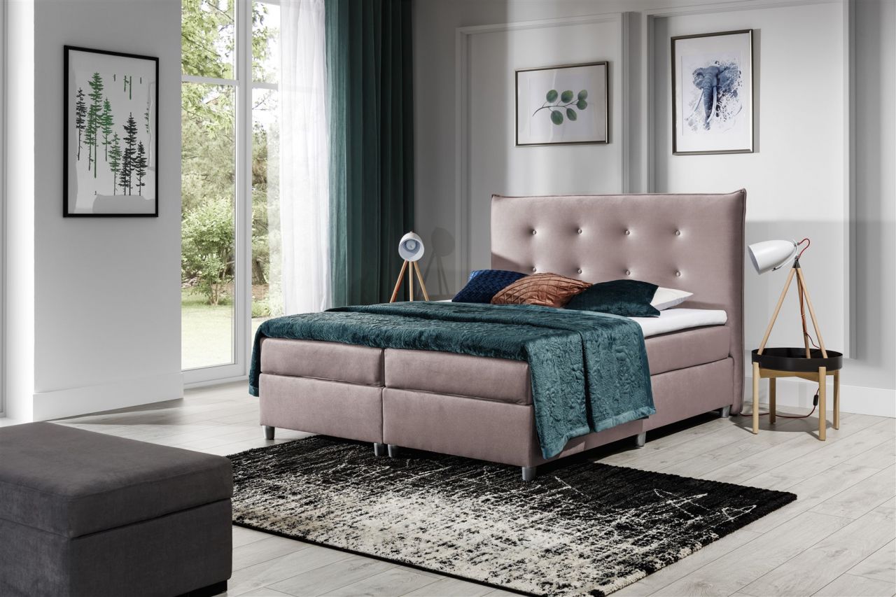Boxspringbett Schlafzimmerbett RITA 120x200cm