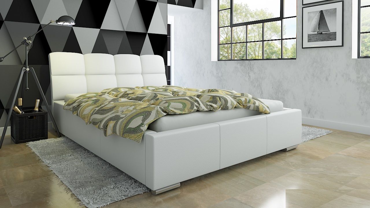 Polsterbett Bett Doppelbett CATELLO XS 160x200cm inkl.Lattenrost