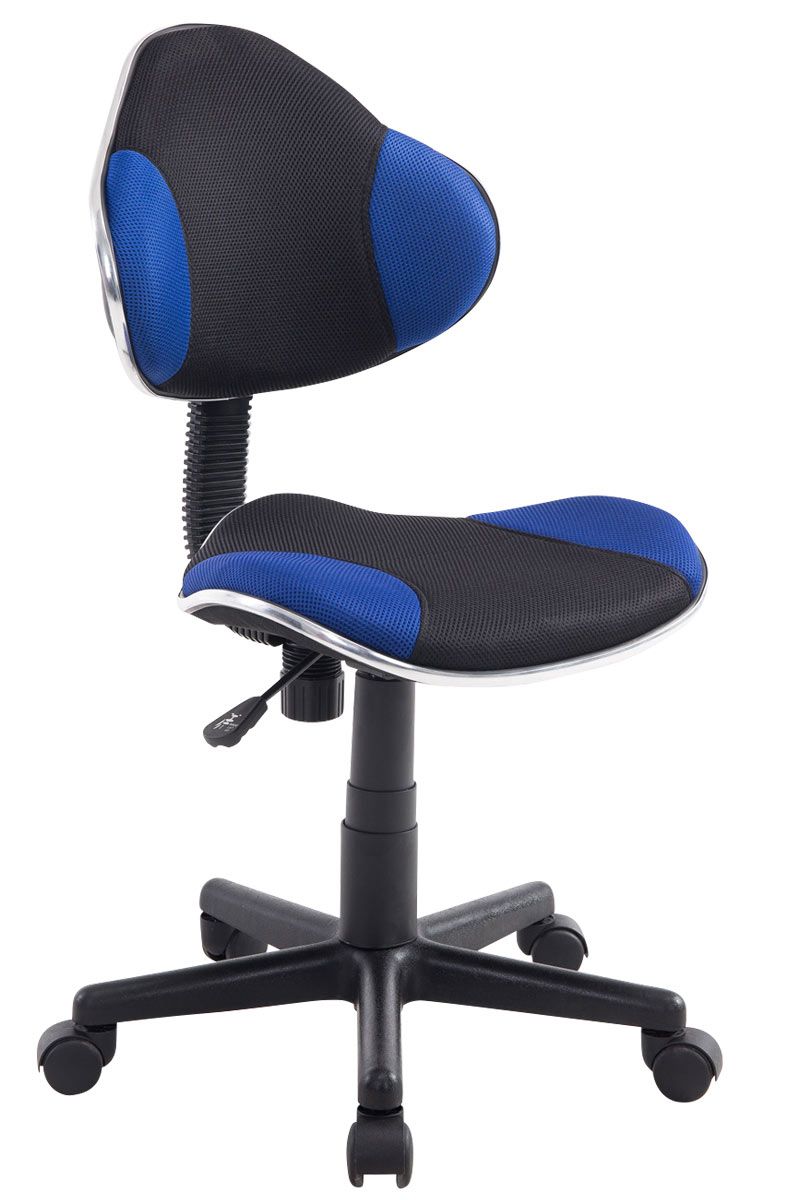 Drehstuhl Bürostuhl Stuhl - Nr 25 - Schwarz-Blau