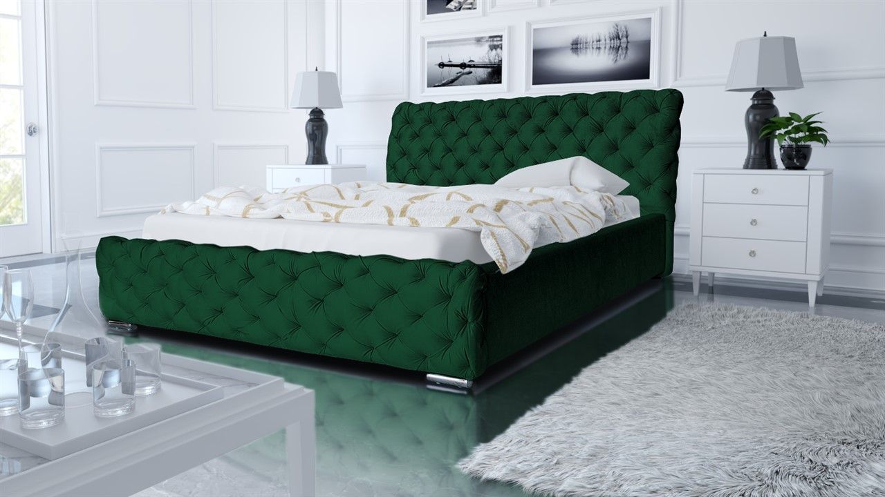 Polsterbett Bett Doppelbett ALDO 200x200cm inkl.Bettkasten