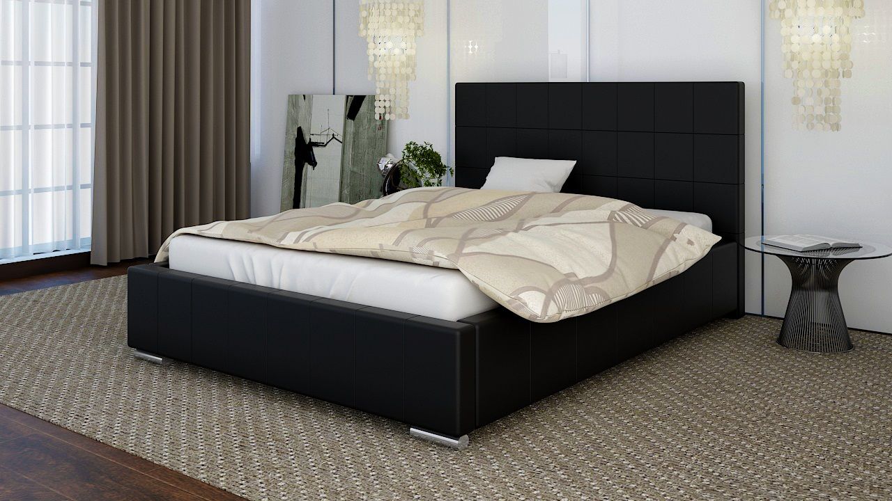 Polsterbett Bett Doppelbett GIORGIO XL 140x200cm inkl.Bettkasten