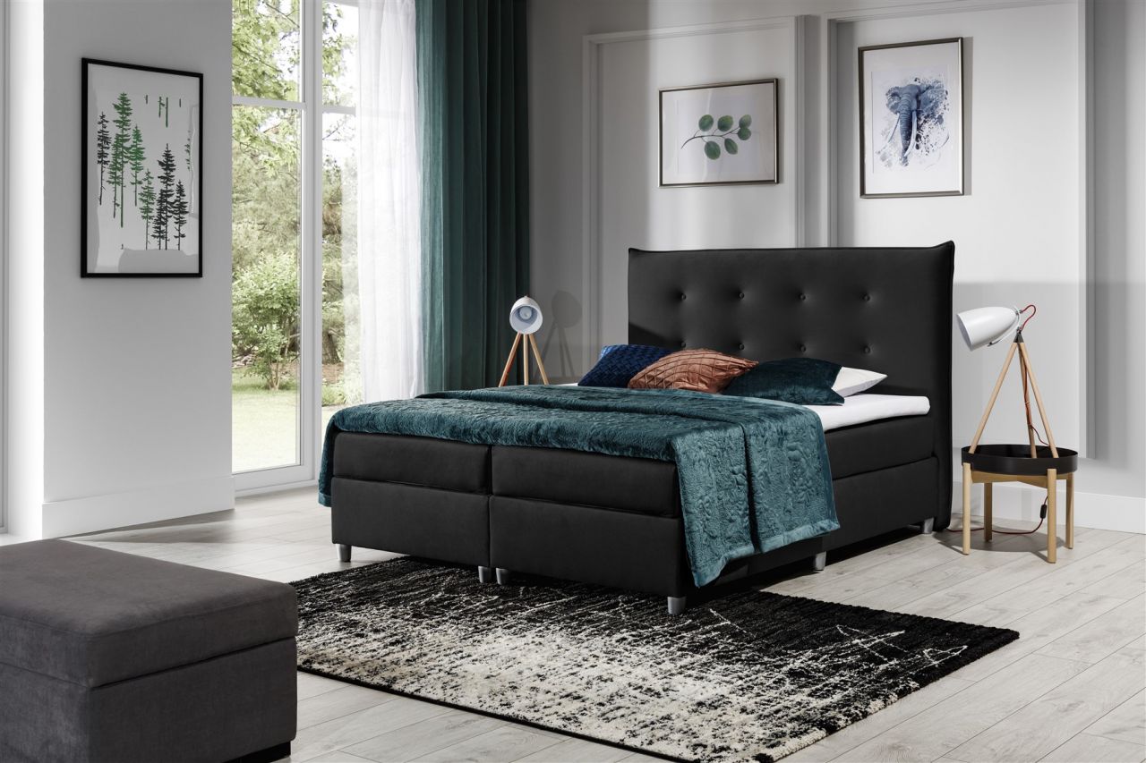 Boxspringbett Schlafzimmerbett RITA 120x200cm