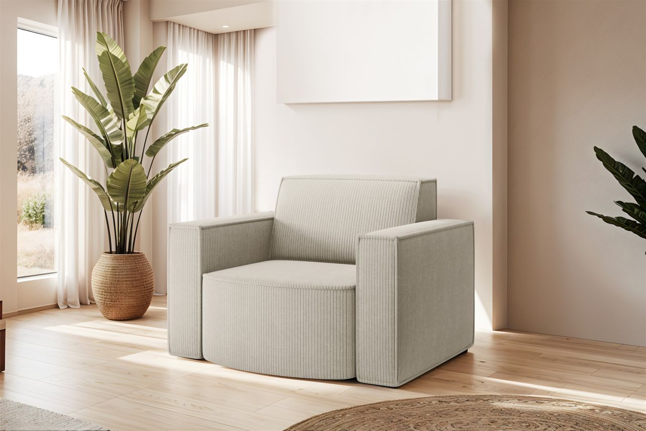 Sessel ersessel PALMA in Stoff Scala Sand