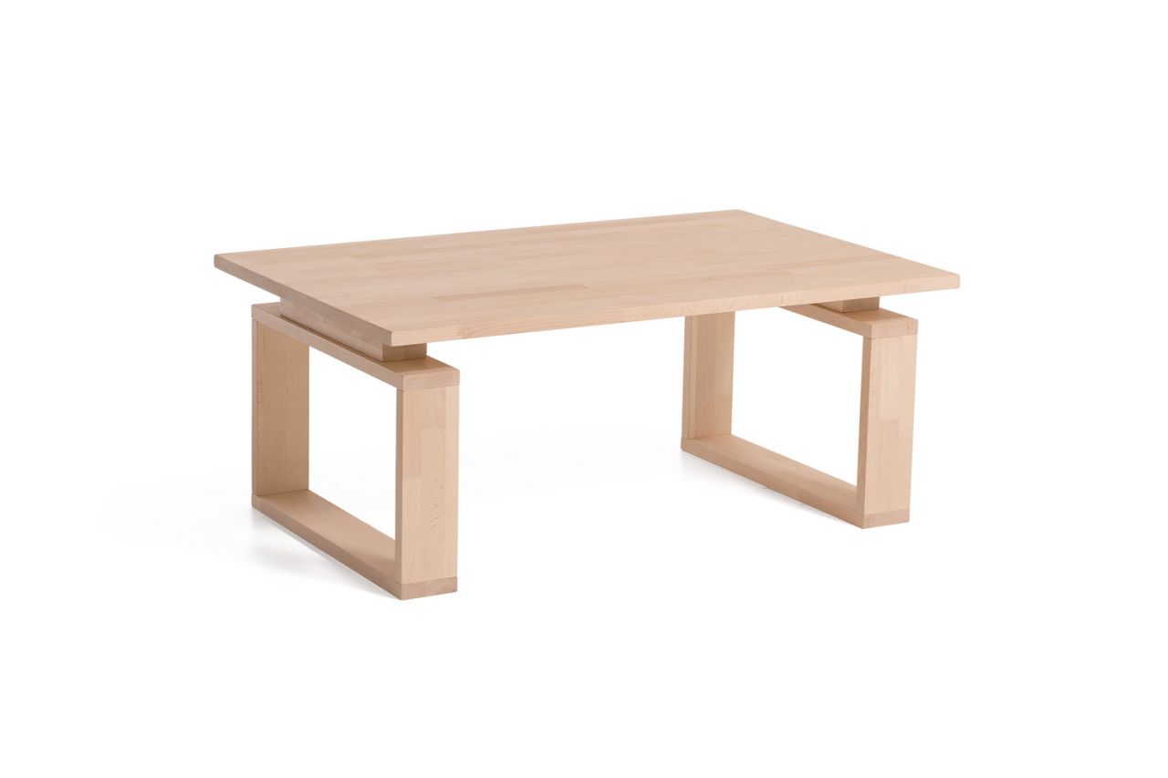 Couchtisch Tisch BIRGE Buche Massivholz 110x70 cm