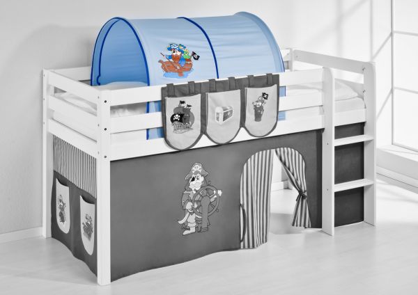 Tunnel Pirat Blau - für Hochbett, Spielbett und Etagenbett