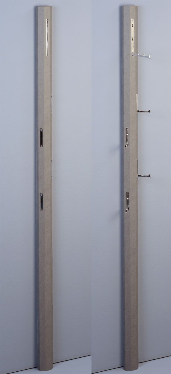Fun Moebel Garderobe DIEGO Betonoptik 8x185x4 cm
