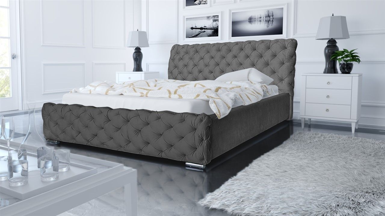 Polsterbett Bett Doppelbett ALDO 140x200cm inkl.Bettkasten