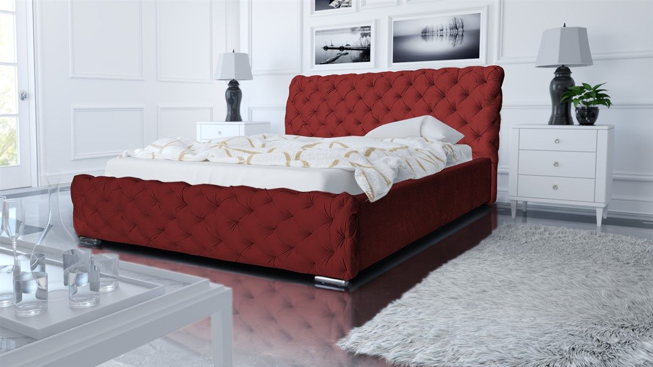 Polsterbett Bett Doppelbett ALDO 160x200cm inkl.Bettkasten