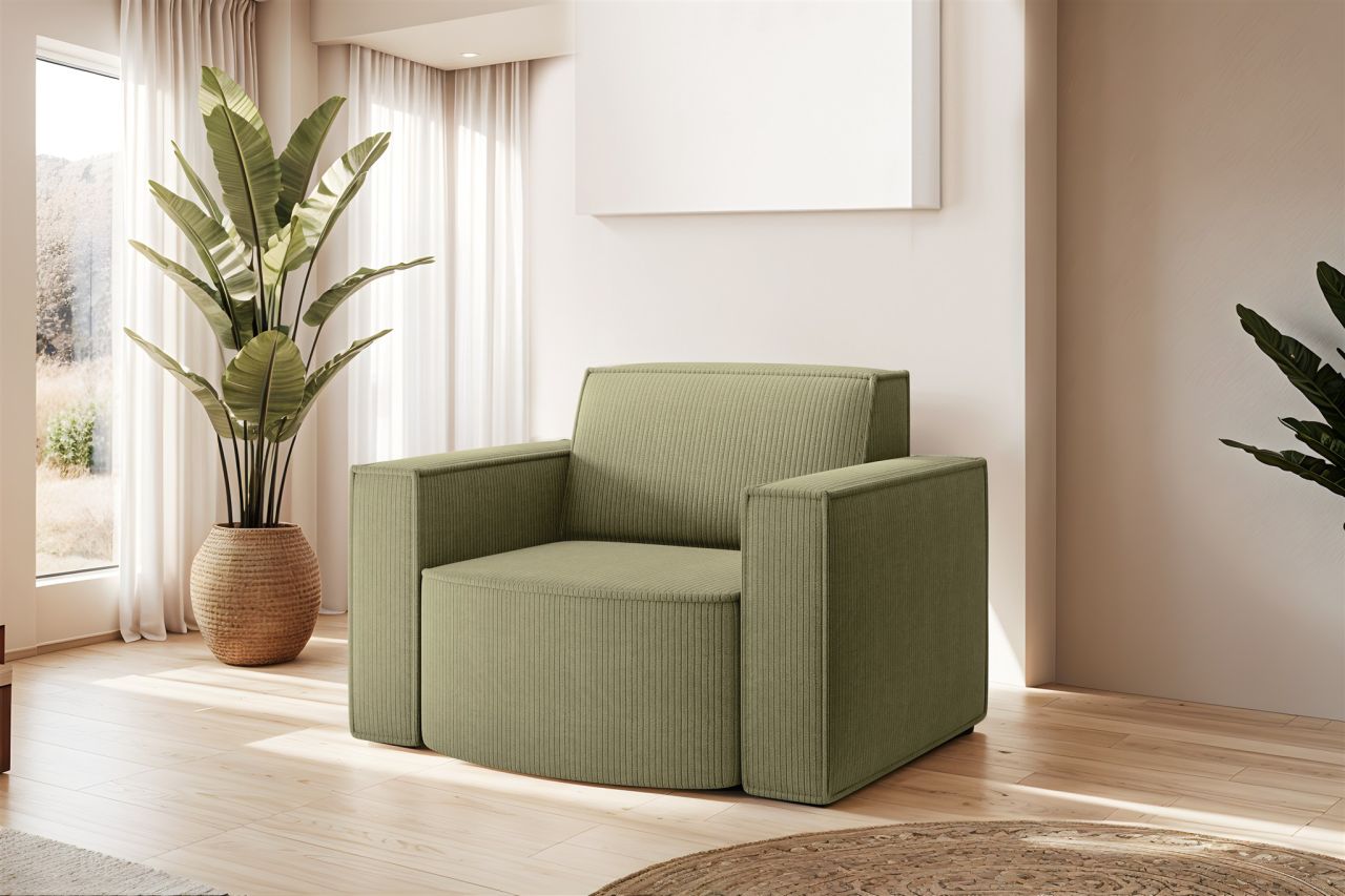Sessel ersessel PALMA in Stoff Scala Kiwi