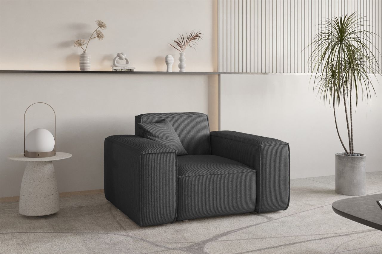Sessel ersessel CELES PREMIUM in Stoff Scala Anthrazit