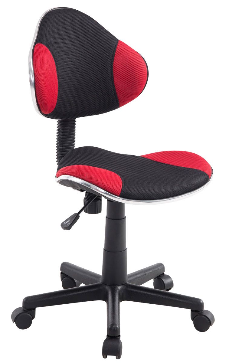 Drehstuhl Bürostuhl Stuhl - Nr 25 - Schwarz-Rot