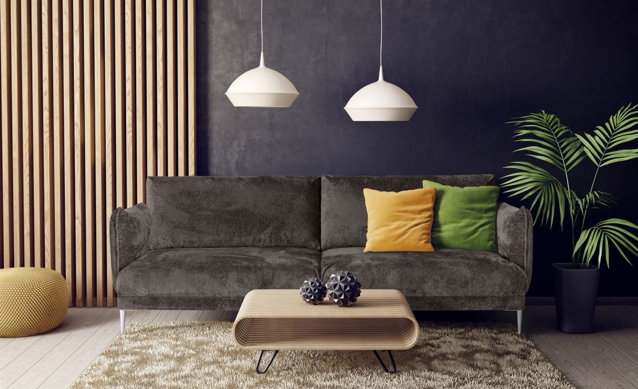 Sofa ersofa MADISON 3-Sitzer Stoff Tender Way Anthrazit
