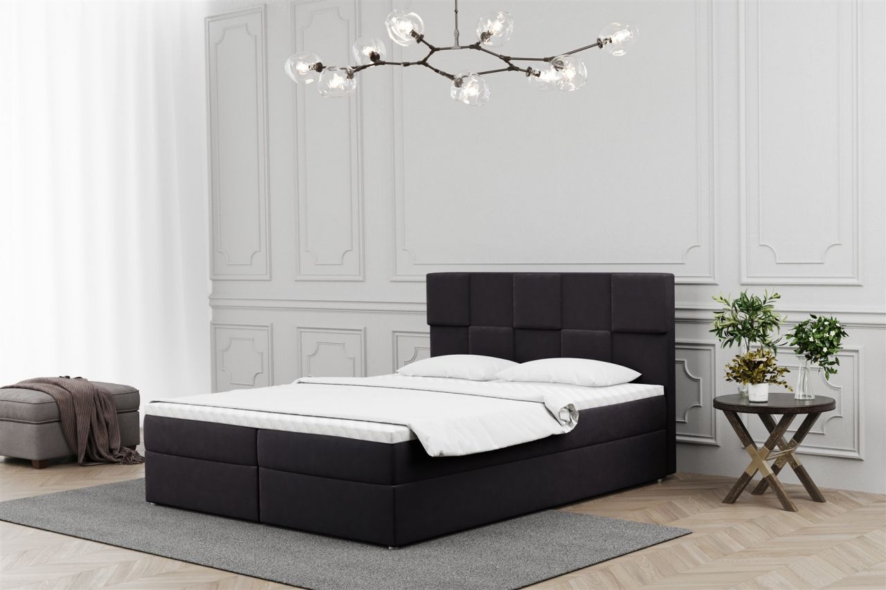 Boxspringbett Schlafzimmerbett JOLIE 120x200cm in div. Farbvarianten