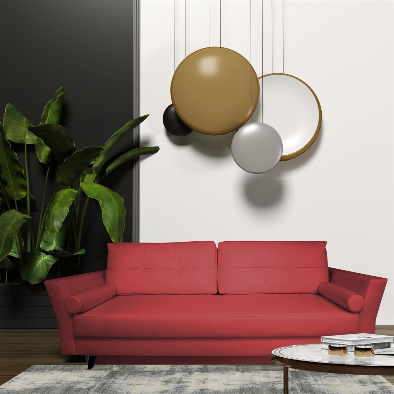 Sofa ersofa SYLVIE 3-Sitzer mit Schlaffunktion in div. Farbvarianten