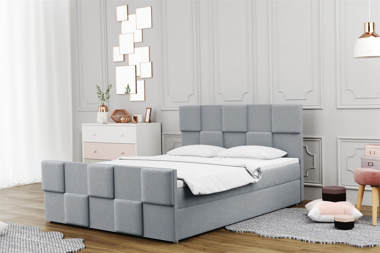 Boxspringbett Schlafzimmerbett MURILO 120x200cm in div. Farbvarianten