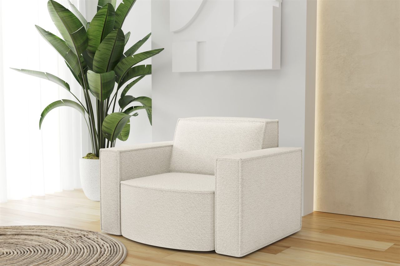 Sessel ersessel PALMA in Stoff Ascot Beige