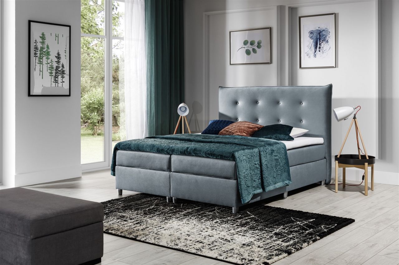 Boxspringbett Schlafzimmerbett RITA 120x200cm