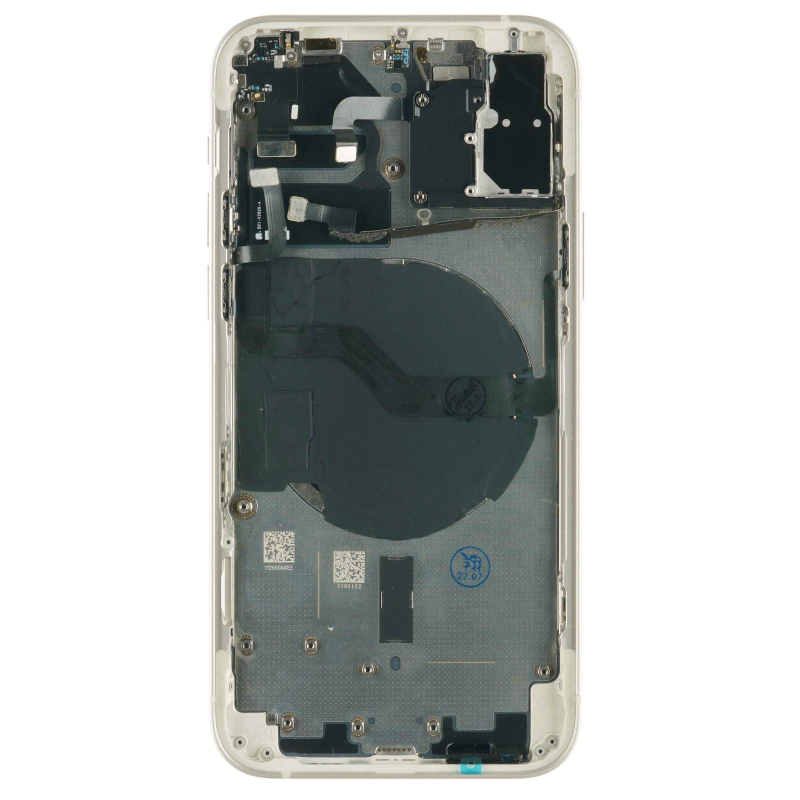 iPhone 12 Pulled Gehäuse Back Cover + Teile, weiß | iPhone 12 | iPhone ...