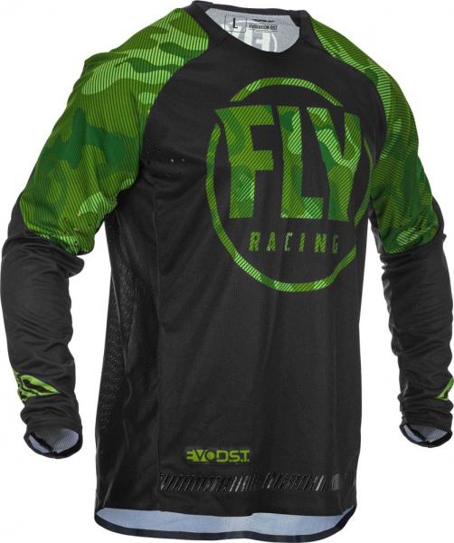 Fly Racing Hemd Evolution DST grün-schwarz