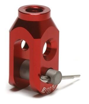 BUD Einsteller Hinterradbremse Alu rot