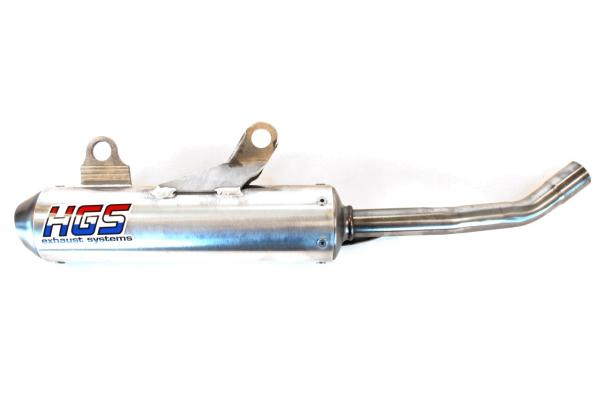 HGS Endschalldämpfer SX125/TC125 Silber (2019-)