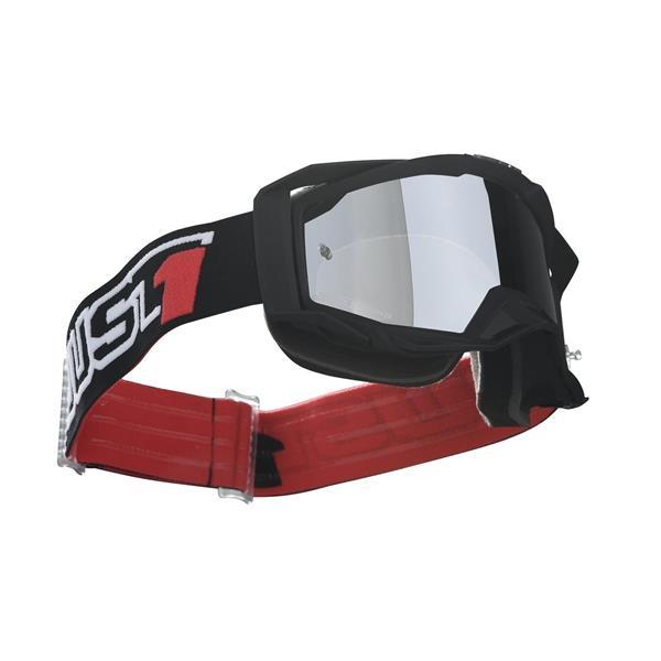 Just1 Brille Iris Camo Solid Matt schwarz