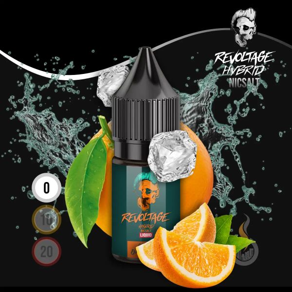 REVOLTAGE Hybrid Nikotinsalz Liquid Green Orange - 10 ml