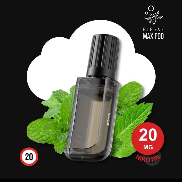 ELF BAR MAX Menthol Nachfüllbehälter Pod - 10 ml