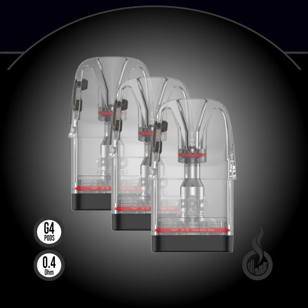 3x Uwell Caliburn G4 Pod-Coils