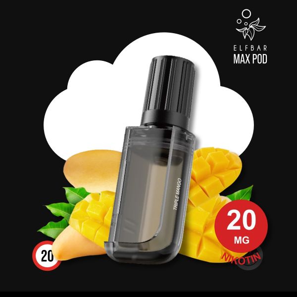 ELF BAR MAX Triple Mango Nachfüllbehälter Pod - 10 ml