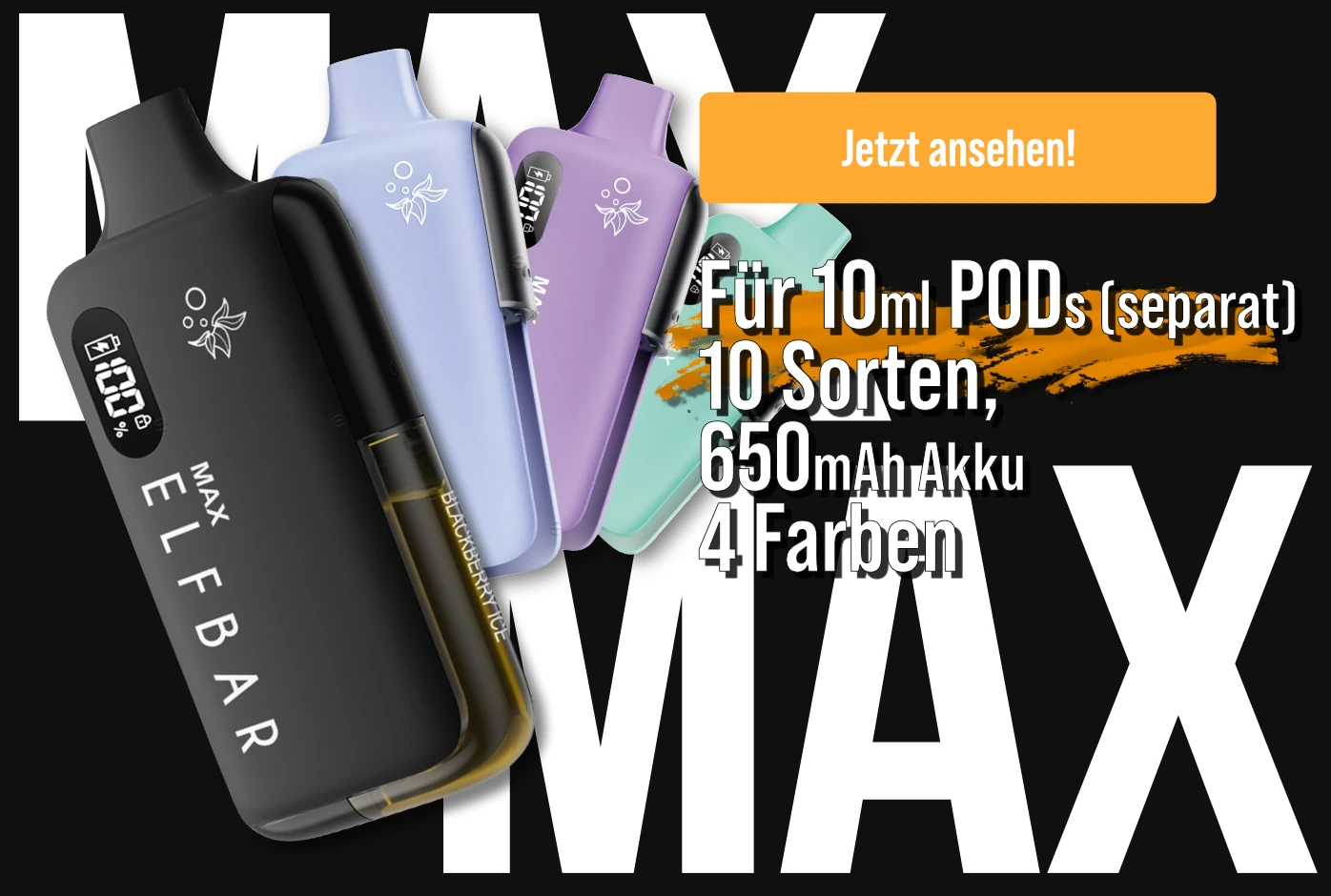 Vape E-Zigarette Elfbar Max kaufen
